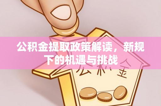 阜南公积金提取政策解读，新规下的机遇与挑战