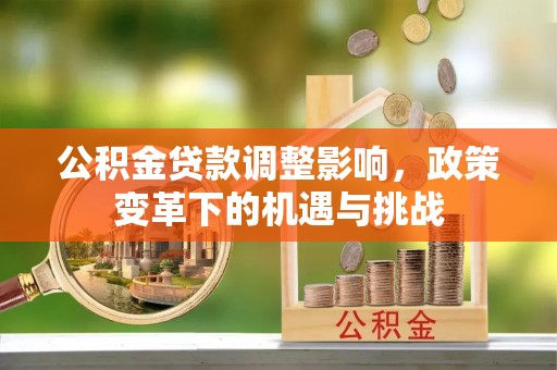 阜南公积金贷款调整影响，政策变革下的机遇与挑战