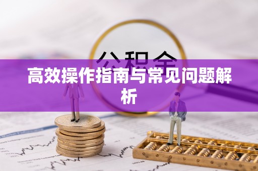 阜南高效操作指南与常见问题解析