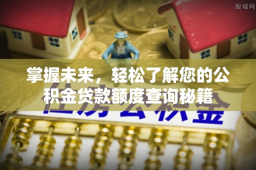 阜南掌握未来，轻松了解您的公积金贷款额度查询秘籍
