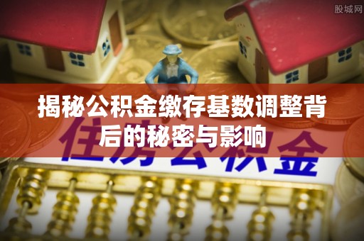 阜南揭秘公积金缴存基数调整背后的秘密与影响