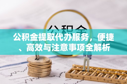 阜南公积金提取代办服务，便捷、高效与注意事项全解析