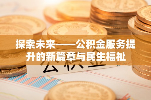 阜南探索未来——公积金服务提升的新篇章与民生福祉