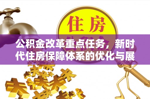 阜南公积金改革重点任务，新时代住房保障体系的优化与展望