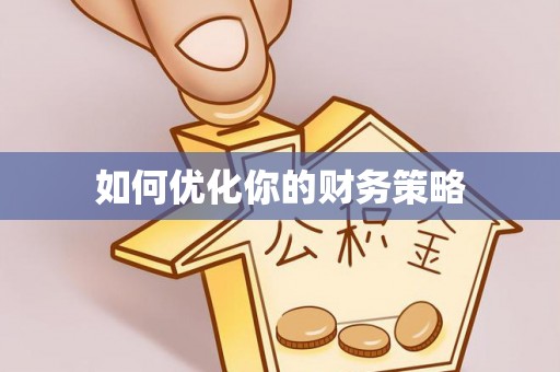 阜南如何优化你的财务策略