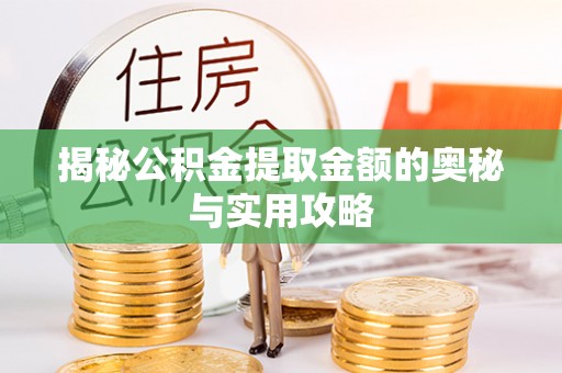 阜南揭秘公积金提取金额的奥秘与实用攻略